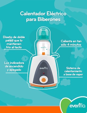 Calentador biberón Evenflo