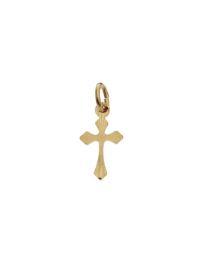 Dije De Cruz Mon Caramel De Oro 14 K