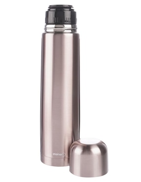 Termo Steiner de acero inoxidable con tapa rosca 1 L