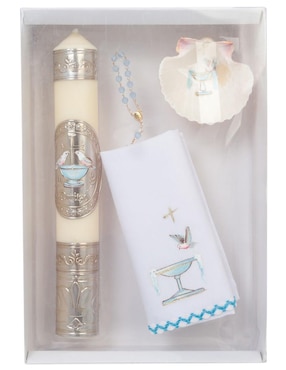 Estuche de bautizo De la Isla S. 3 piezas