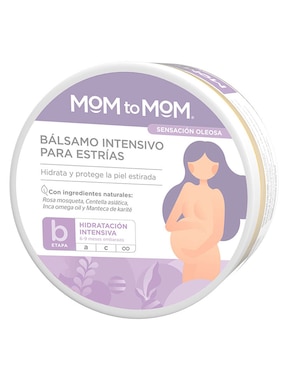 Bálsamo Intensivo Para Evitar Estrías En El Embarazo Etapa B MOM To MOM