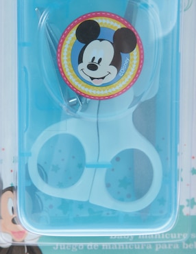 Set de manicure manual Disney Mickey Mouse 4 piezas para niño