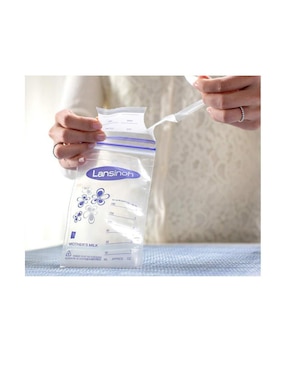 Bolsa almacenadora para alimento Lansinoh 50 piezas
