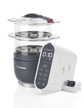 Set procesador de alimentos Babymoov Duo Meal Station cuchillas de acero inoxidable