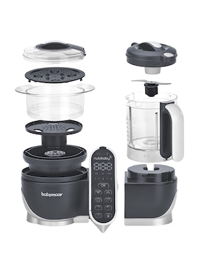 Set procesador de alimentos Babymoov Duo Meal Station cuchillas de acero inoxidable
