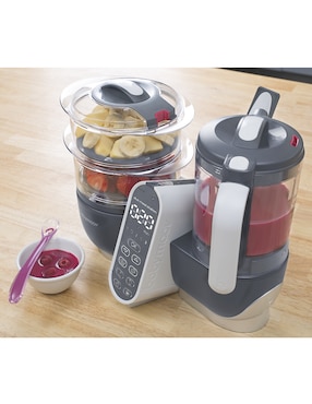 Set procesador de alimentos Babymoov Duo Meal Station cuchillas de acero inoxidable