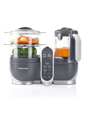 Set procesador de alimentos Babymoov Duo Meal Station cuchillas de acero inoxidable