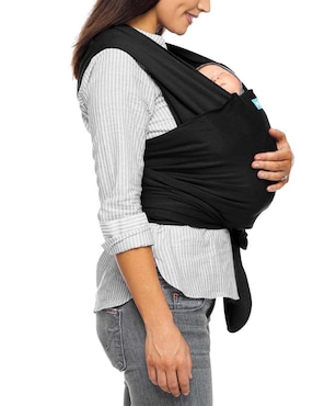 Fular Moby para bebé de hasta 15 kg