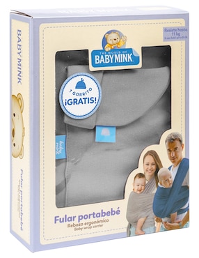 Fular Liso Baby Mink