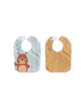 Babero Beikia estampado animal print
