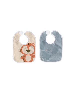 Babero Beikia estampado animal print