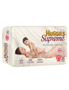 Pañales Huggies etapa 3 bebé unisex con 36 piezas