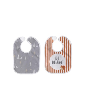 Babero Beikia estampado animal print