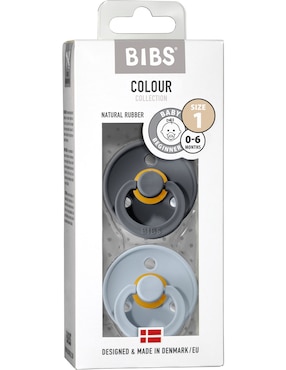 Juego de chupones Bibs