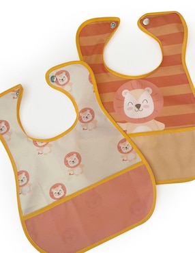 Babero Beikia estampado animal print