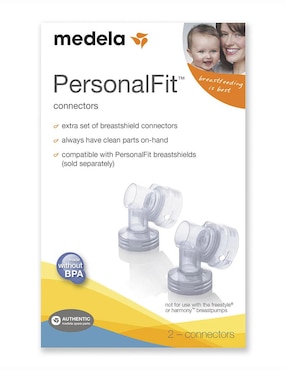 Conectores PersonalFit Medela para extractores de leche