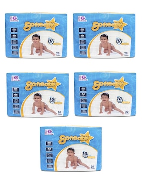 Pañales Soft Baby Para Bebé 100 Piezas