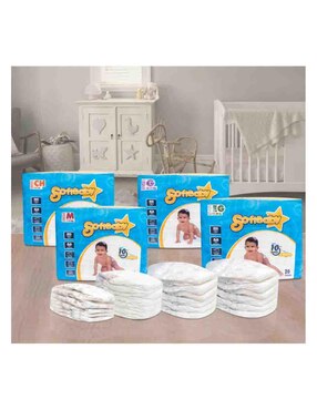 Pañales Soft Baby para bebé 100 piezas