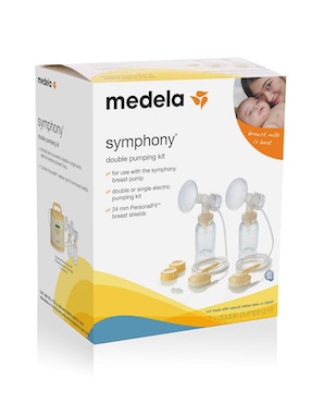 Kit de extracción doble Medela para extractor hospitalario Symphony