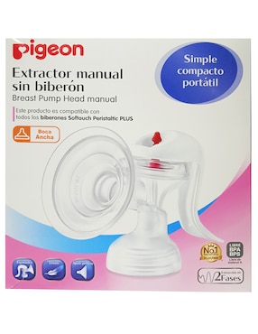 Extractor manual de leche Pigeon