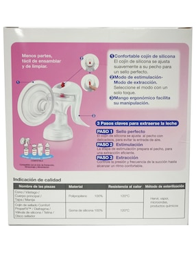 Extractor manual de leche Pigeon