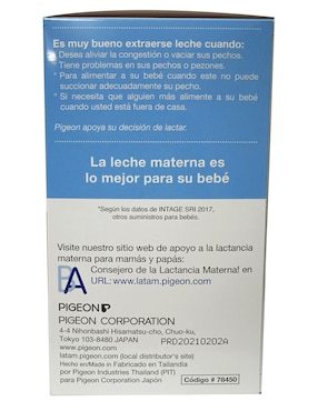 Extractor manual de leche Pigeon