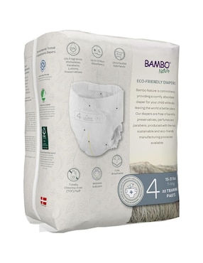 Calzón entrenador Bambo Nature Dream 110 piezas Etapa 4