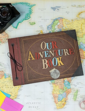 Álbum para fotos La Scrapería Our Adventure Book 3D 20 hojas