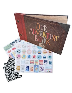 Álbum para fotos La Scrapería Our Adventure Book Pocket 40 hojas