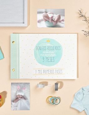 Álbum para fotos de Bebé La Scrapería Primeros pasitos Unisex