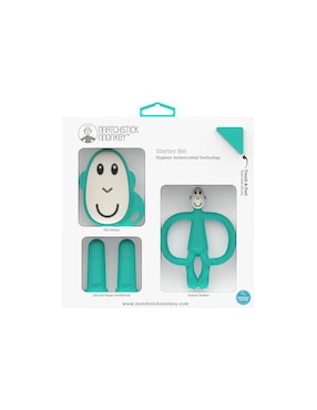Juguete mordedera Matchstick Monkey 4 piezas