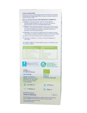 Fórmula infantil Hipp Orgánico etapa recién nacido 1200 g