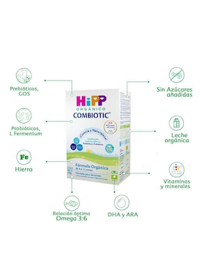 Fórmula infantil Hipp Orgánico etapa recién nacido 1200 g