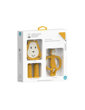 Juguete mordedera Matchstick Monkey 4 piezas