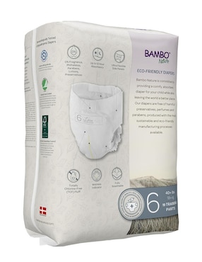 Calzón entrenador Bambo Nature etapa 6 95 pz