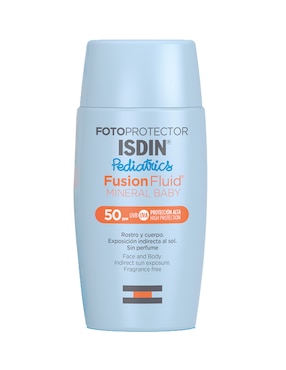 Protector Solar FPS 50 Fusion Fluid Mineral Baby Isdin Pediatrics 50 Ml