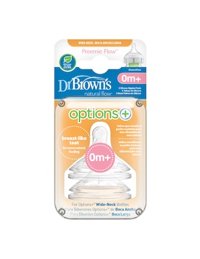 Tetina de boca ancha Dr Brown's Options +