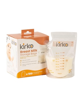 Bolsa almacenadora Kirko BM100 de plástico 100 piezas