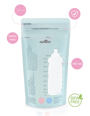 Bolsas de Almacenamiento de Leche Materna Desechables Spectra 30 pzas