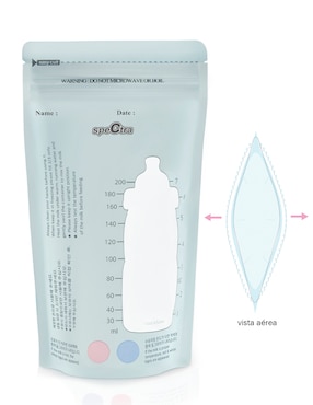 Bolsas de Almacenamiento de Leche Materna Desechables Spectra 30 pzas