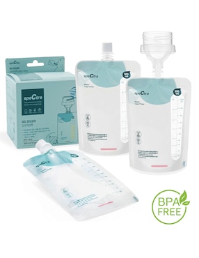Bolsas de Almacenamiento para Leche Materna con Conector Spectra 10 piezas