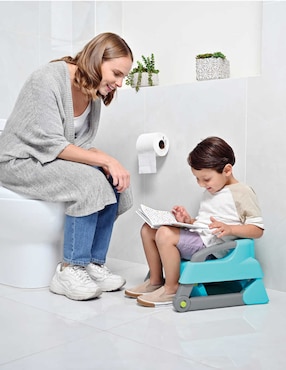 Entrenador de baño con escalón Prinsel Potty