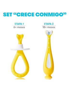 Set cepillo de dientes Frida Baby para bebé