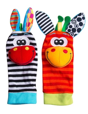 Calcetines Y Pulseras Sonajero Bebés Peluches Juguetes Dara Baby juego didáctico infantil unisex