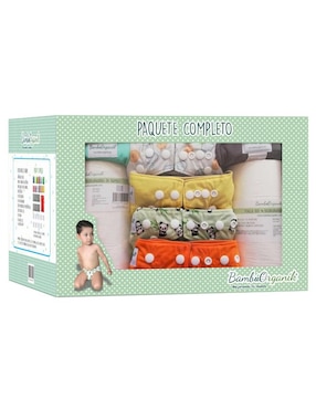Pañales Beborganik etapa Recién nacido bebé unisex con 36 piezas