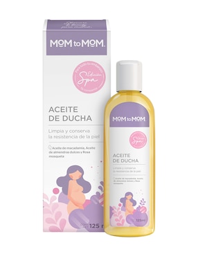 Aceite De Ducha Corporal Mom To Mom De Aroma Fresco 125 Ml