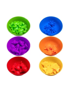 Juguete De Clasificación De Colores Bluelander juego didáctico infantil unisex