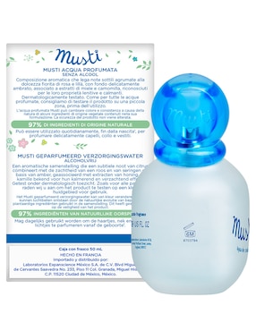 Mustela agua de colonia musti, 50ml