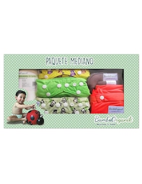 Pañales Beborganik bebé unisex con 21 piezas