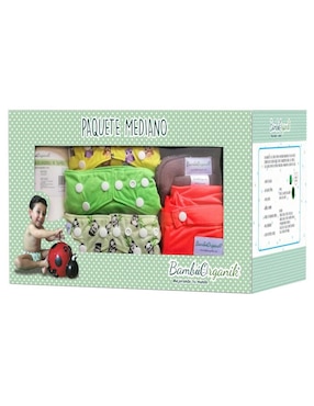 Pañales Beborganik bebé unisex con 21 piezas
